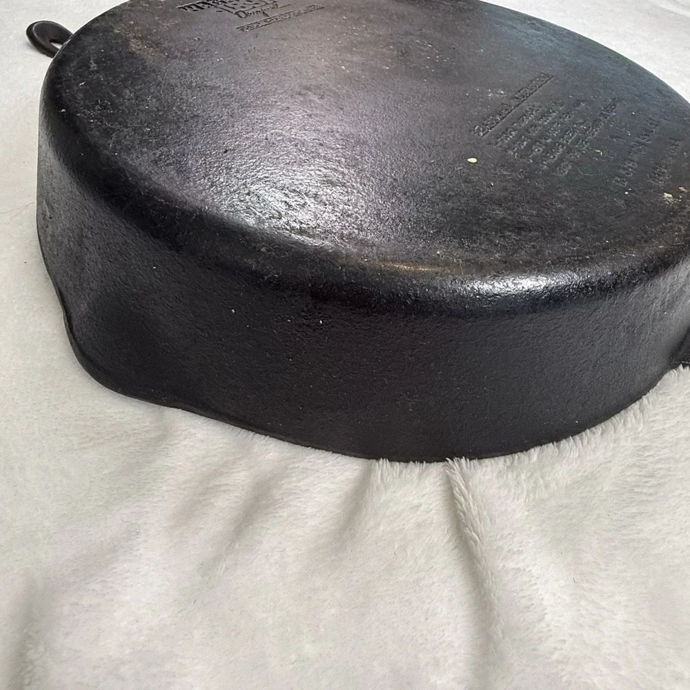 Wagner’s 1891 Original 13 3/8 Cast Iron Skillet USA Made Large Fry Pan
